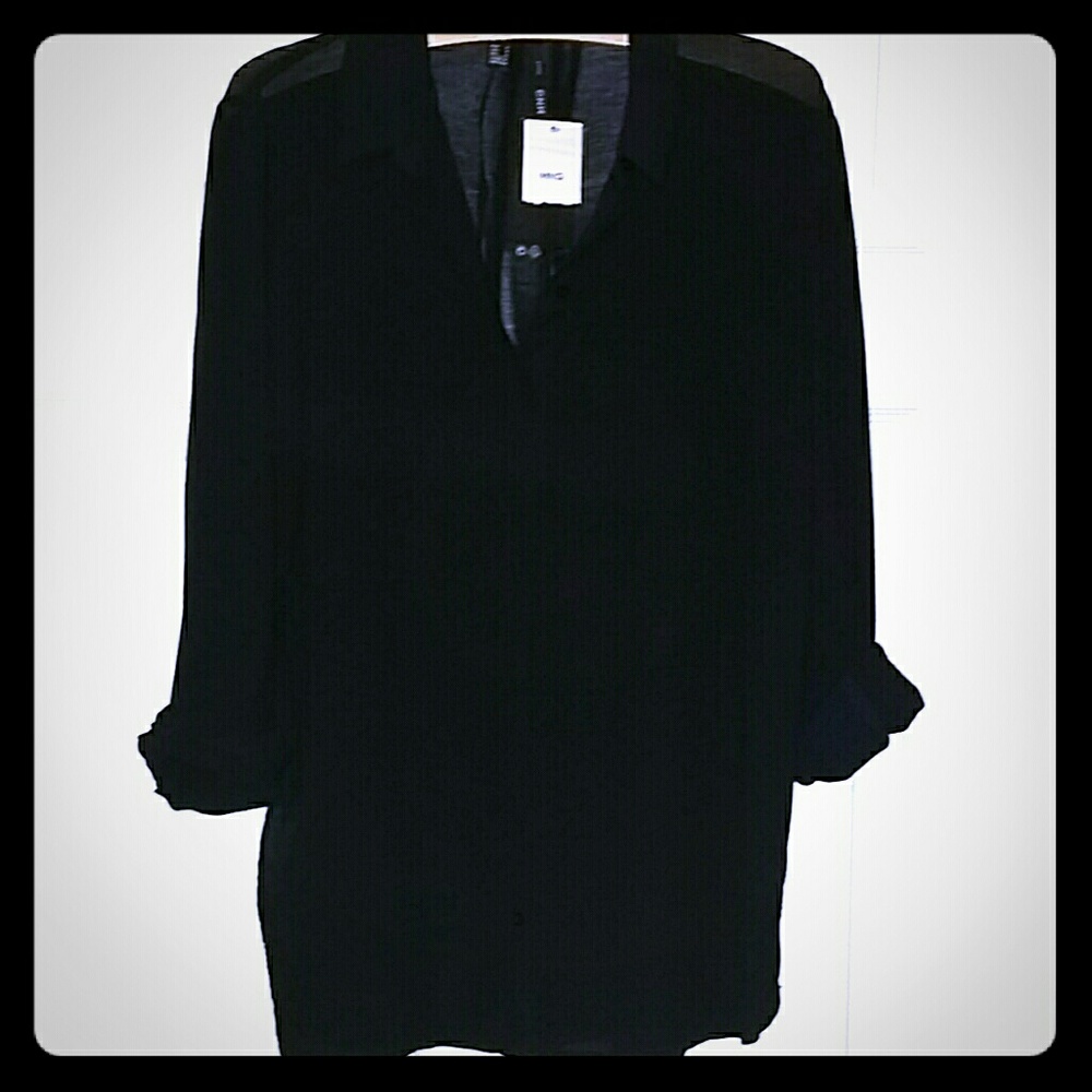 Long sleeve button down